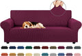 KEKUOU Stretch Sofa Cover Slipcover ，Couch Covers by KEKUOU