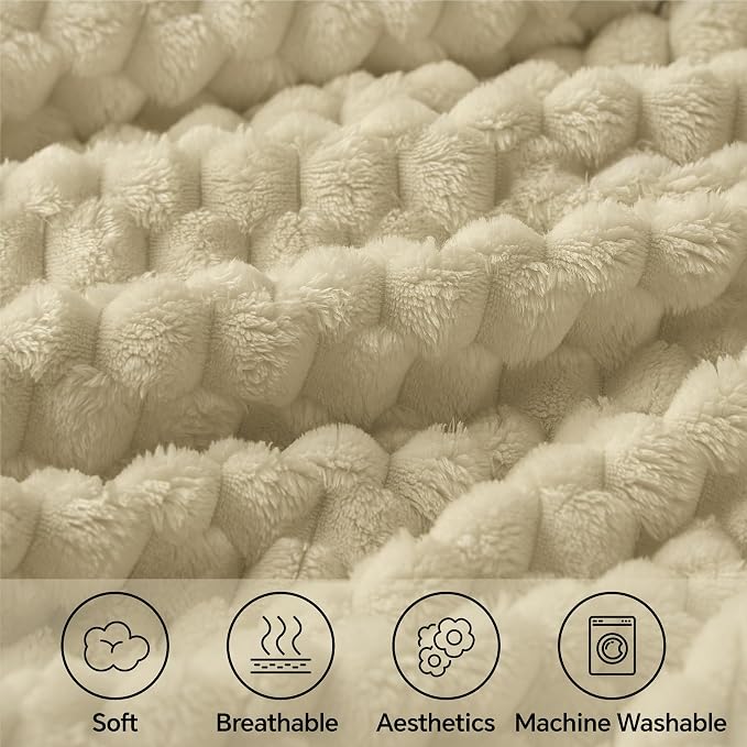BEDELITE Fleece Throw Blanket for Couch & Bed - Image 3