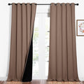 NICETOWN Warm Curtains for Winter, Complete Blackout Shades for Large Window by NICETOWN