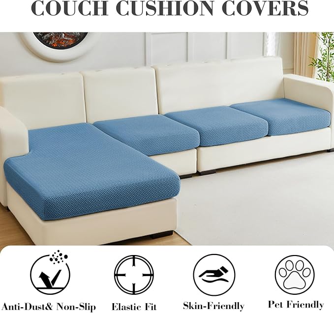 Sofa Covers Couch Covers for Sofa Pet Friendly Couch Cushion Covers Universal - Image 3