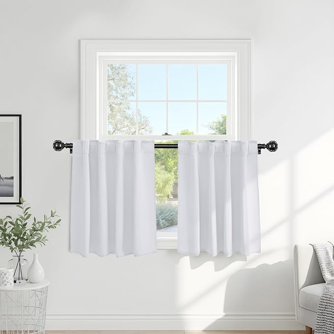 PONY DANCE 50% Light Filtering Room Darkening Curtains by PONYDANCE