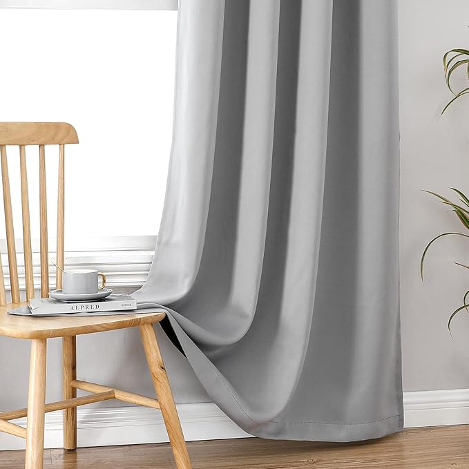ChrisDowa 100% Blackout Curtains 120 inch Long - Image 7