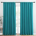 NICETOWN 2 Panels Blackout Curtains, Rod Pocket Thermal Insulated Drapess by NICETOWN