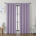 Simplebrand Ava Lilac Blackout Curtains by Simplebrand