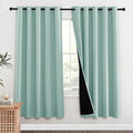NICETOWN 100% Blackout Window Curtain Panels, Full Light Blocking Drapes by NICETOWN