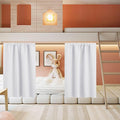 RYB HOME Half Curtain Tiers 36 inch Length, Rod Pocket Summer Heat Blocking by RYBHOME