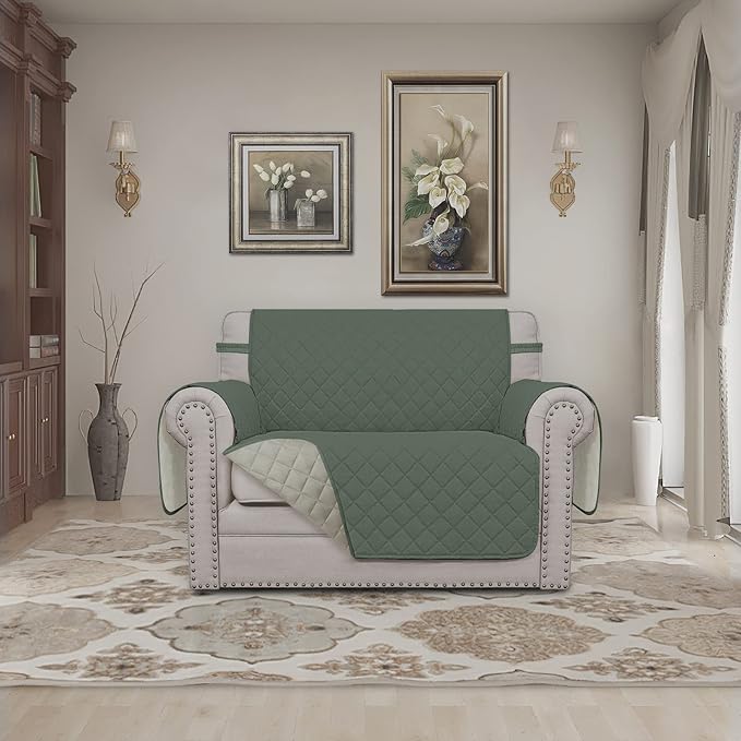 Easy-Going Oversized Chair Sofa Slipcover Reversible Sofa Cover Water Resistant - Image 2