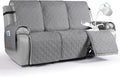 VANSOFY Waterproof Recliner Couch Covers, Sofa Covers 1-Piece Washable by VANSOFYFURNITURECOVERS