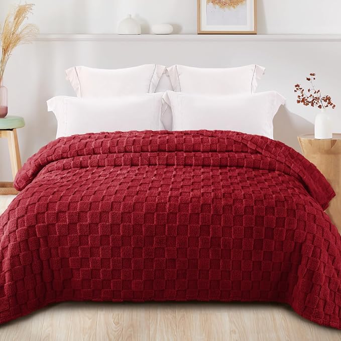 Exclusivo Mezcla King Size Flannel Fleece Blanket, Super Soft and Warm - Image 3