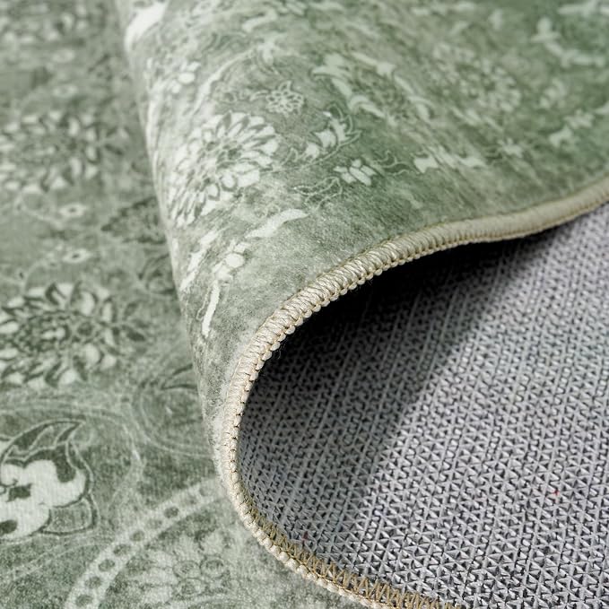 4x10 Washable Hallway Runner Rug - Image 6