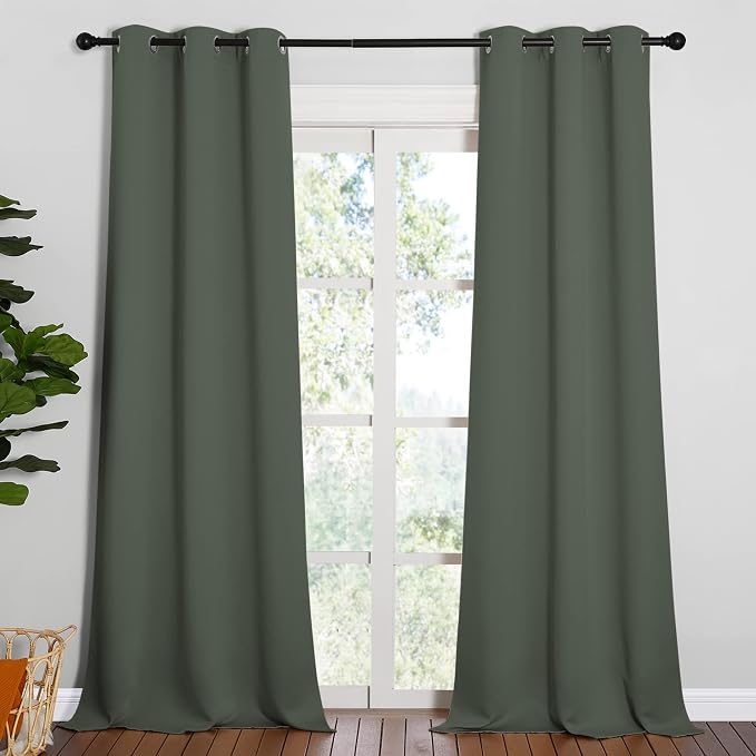 NICETOWN Room Darkening Curtain Panels by NICETOWN