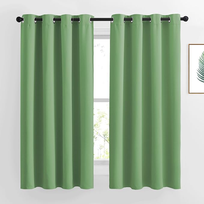 NICETOWN Forest Green Blackout Curtains by NICETOWN