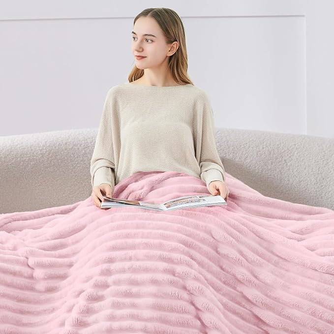 BEDELITE Fleece Throw Blanket for Couch - Image 5