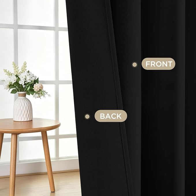 Joydeco 72 Inch Blackout Curtains - Image 5