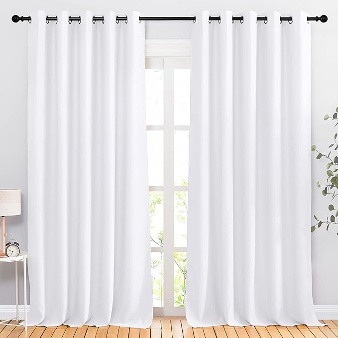 NICETOWN White Room Darkening Draperies and Curtains by NICETOWN