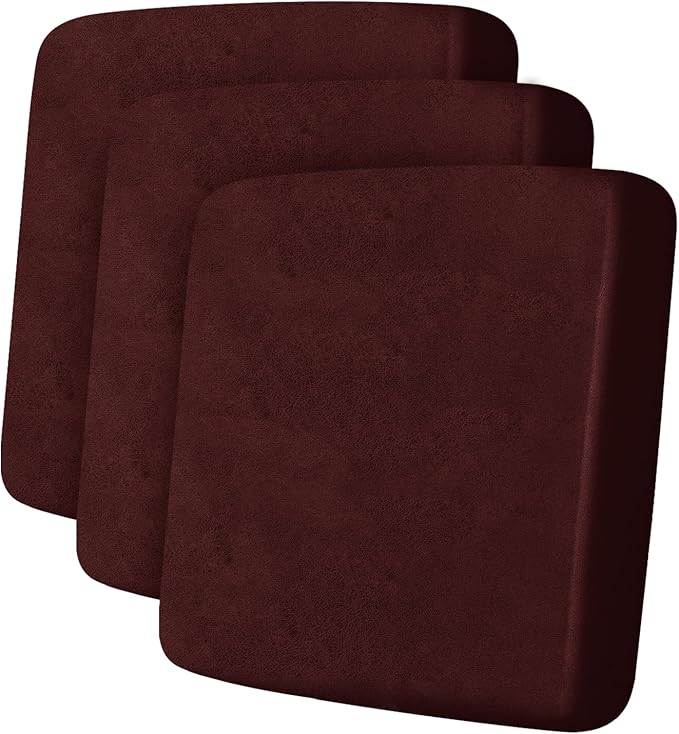 Leather Look Couch Cushion Covers Sofa Seat Slipcovers Sets Couches Furniture by ANARACHON
