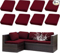 Outdoor Cushion Covers Set, Replacement by SUKAIKEQA