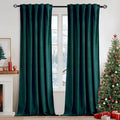 MIULEE Velvet Curtains 2 Panels Luxury Blackout Curtains by MIULEE