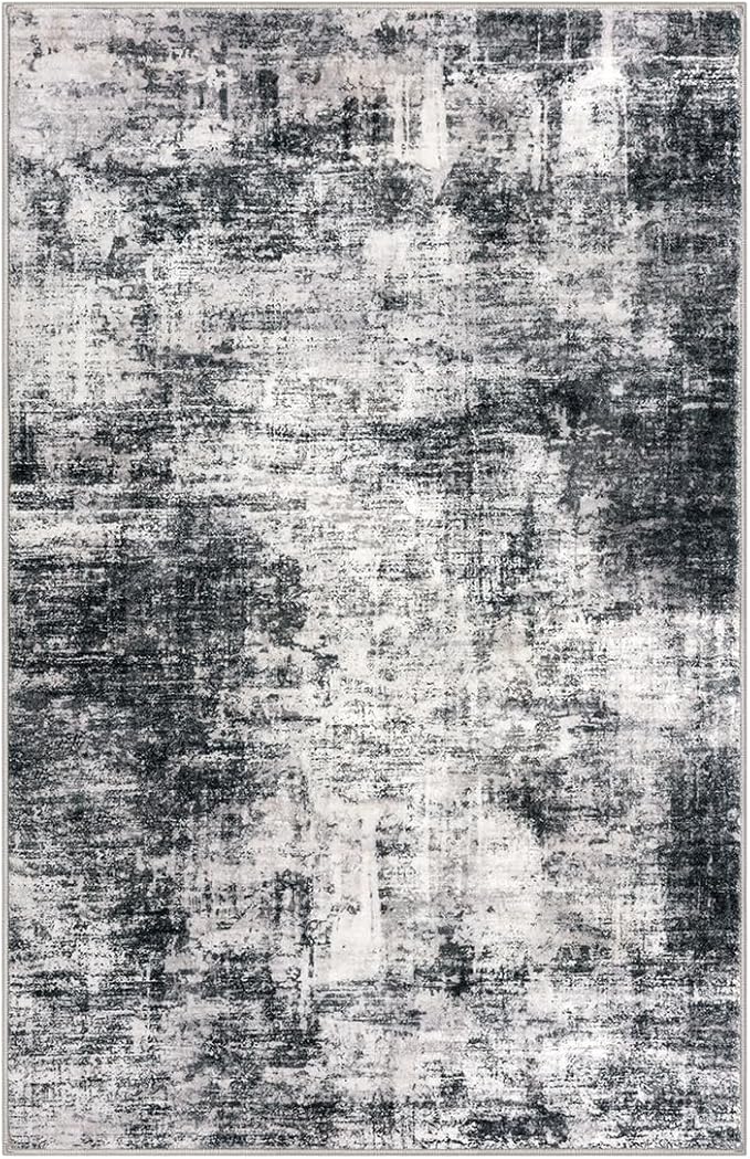 IOHOUZE Modern Abstract Area Rugs 6x9 Ft Washable Rugs - Image 9