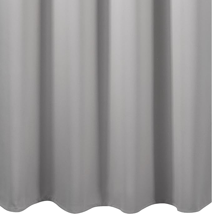 LEMOMO Blackout Curtains 52 x 108 inch/Light Grey Curtains Set of 2 - Image 9