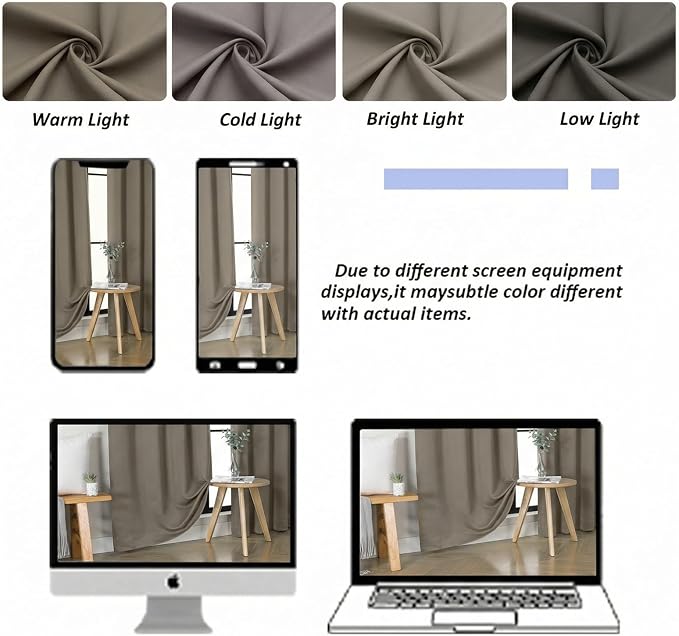 Simplebrand Blackout Extra 10ft Curtains - Image 8