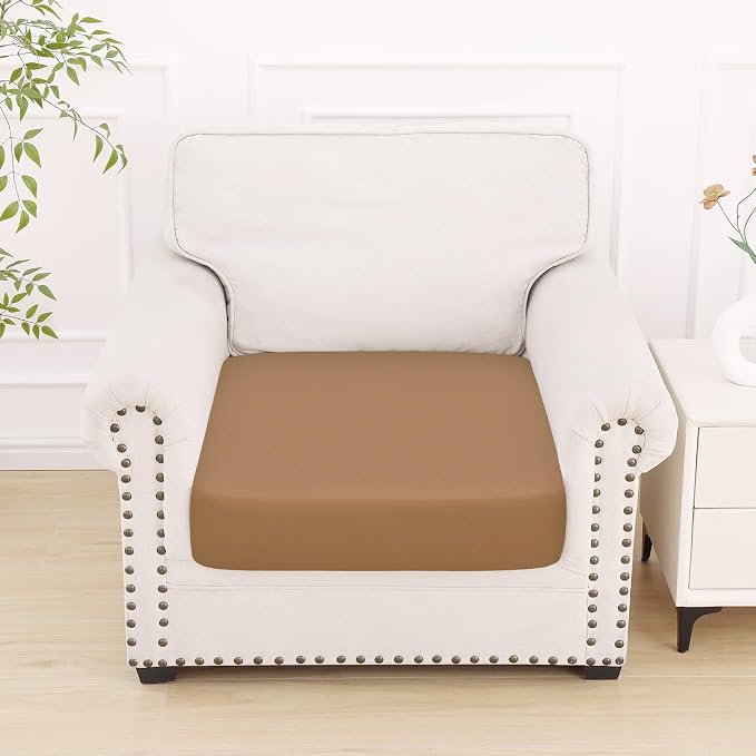 Smiry Printed Couch Cushion Covers, Stretch Soft Couch Covers - Image 5
