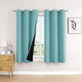 ChrisDowa 100% Blackout Curtains 45 inch Long by ChrisDowa