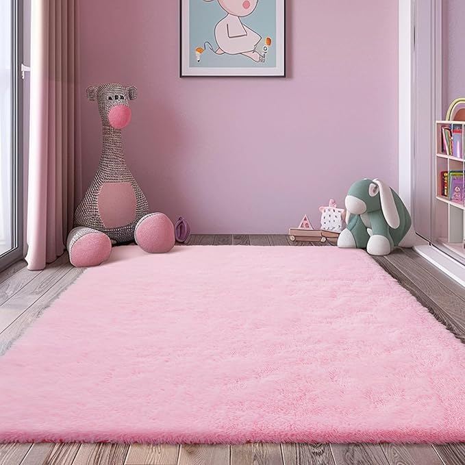 Ultra Soft Fluffy Area Rugs for Bedroom Living Room 10x12, Nursery Rug by yulidayang