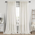 Extra Long Curtains 2 Panels 104 Inches Long by Nanspring
