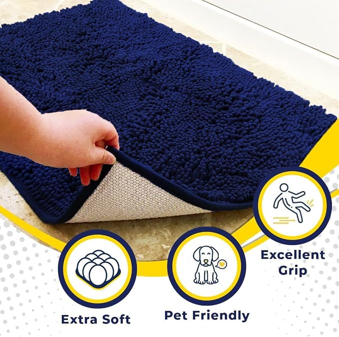 Muddy Mat® | Super Absorbent Door Mat Indoor, Microfiber Quick Dry Chenille - Image 2