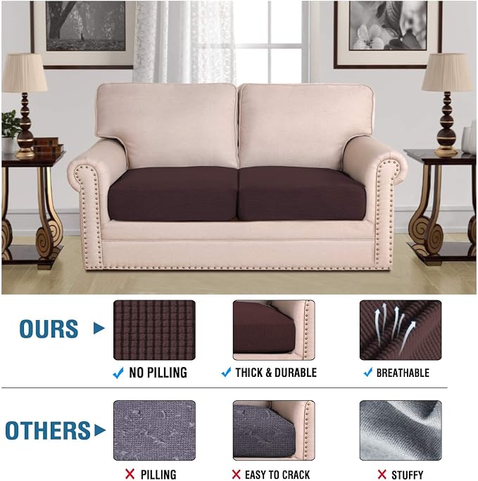 H.VERSAILTEX Super Stretch Stylish Cushions Covers/Furniture Cover Spandex - Image 2