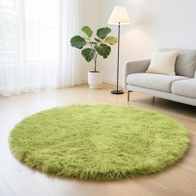yulidayang Fluffy Round Area Rugs - Image 6