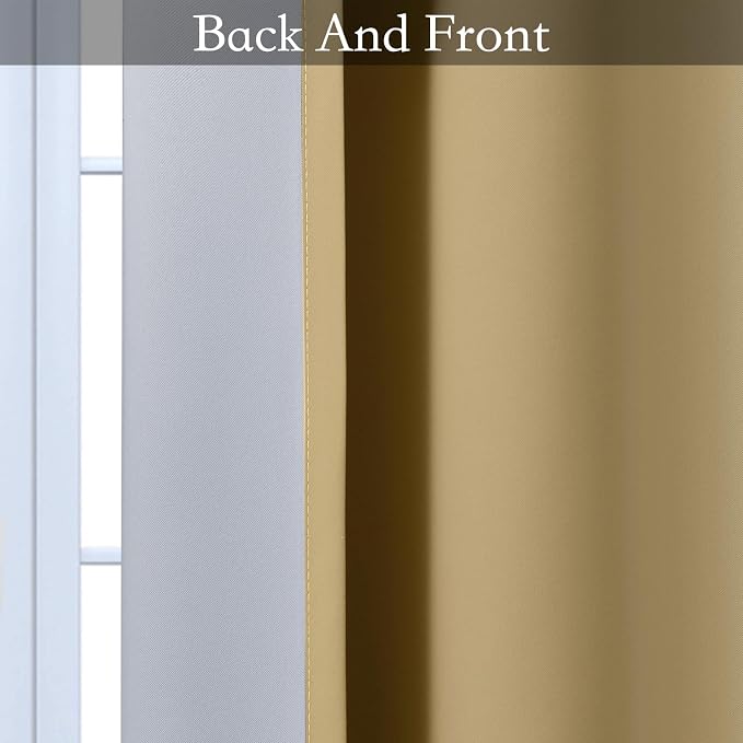 SimpleHome Ombre Room Darkening Curtains - Image 5