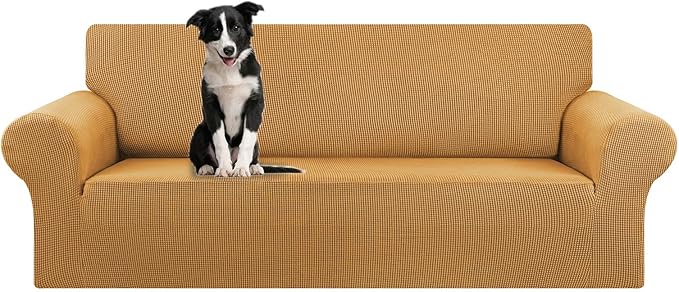 KEKUOU Stretch Oversized Sofa Slipcover 1 Piece Couch Sofa Cover Furniture by KEKUOU