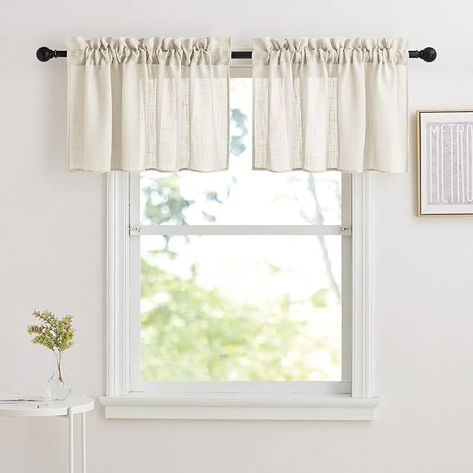 RYB HOME Window Toppers Valances by RYBHOME