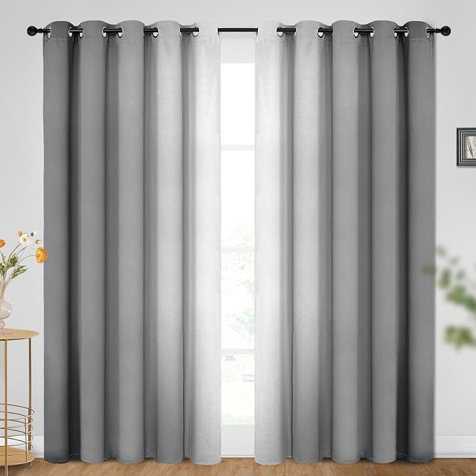 SimpleHome Ombre Room Darkening Curtains by SimpleHome
