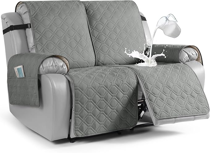 VANSOFY Waterproof Recliner Couch Covers, Sofa Covers 1-Piece Washable by VANSOFYFURNITURECOVERS