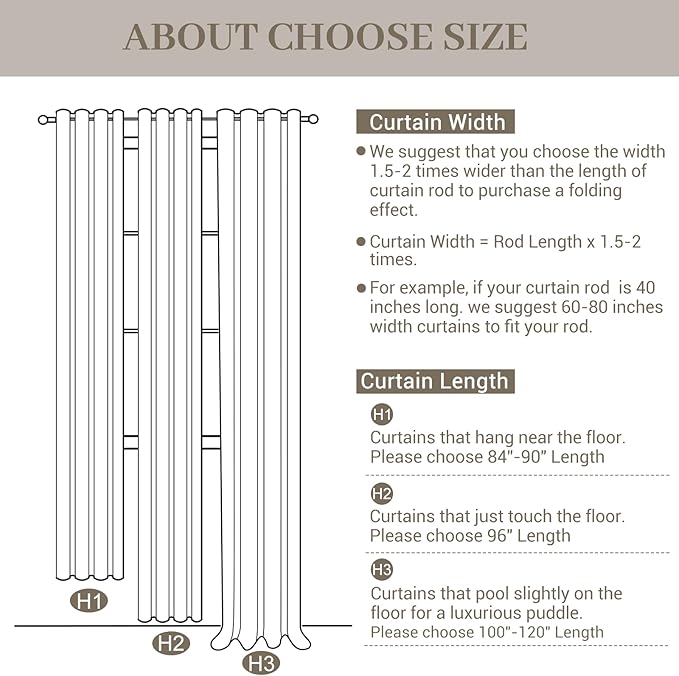 102 Inch Linen Pleated Curtains - Image 4