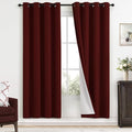 Yakamok Room Darkening 100% Blackout Curtains Grommet Window Treatments by Yakamok