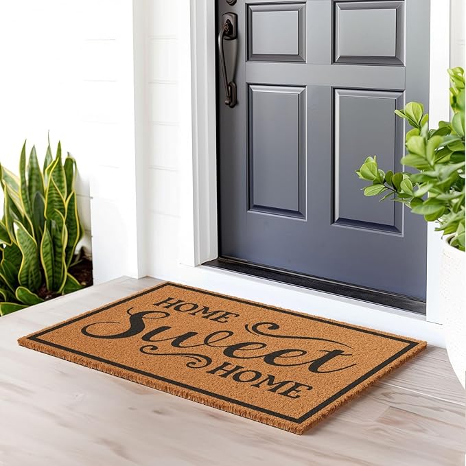 Barnyard Designs Natural Coco Coir Heavy Duty Backing Doormat - Image 2