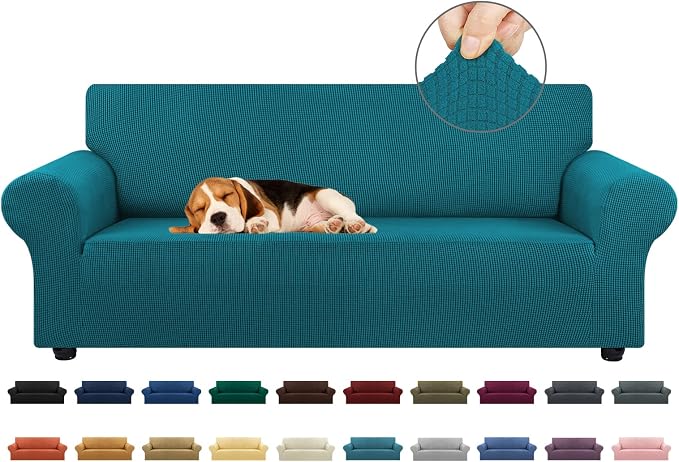 KEKUOU Stretch Sofa Cover Slipcover ，Couch Covers by KEKUOU