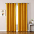 ChrisDowa Room Darkening Curtains 108 Inches Long 2 Panels Set by ChrisDowa