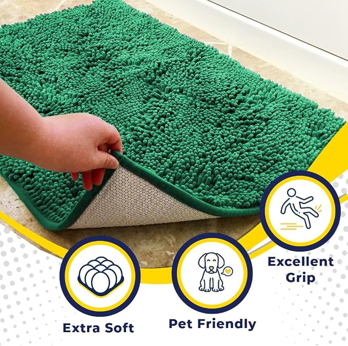 Muddy Mat® | Super Absorbent Door Mat Indoor, Microfiber Quick Dry Chenille - Image 2
