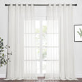 NICETOWN Voile Sheer Curtains for Bedroom Windows, Grommet Top Elegant by NICETOWN