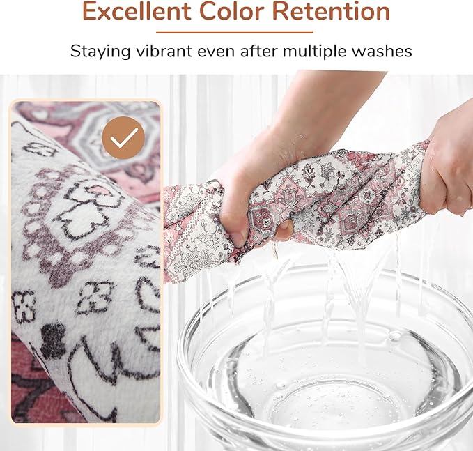 OPPODREAM Soft 8x10 Area Rugs, Washable Rugs 8x10 - Image 6