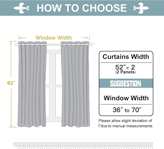 ChrisDowa Grommet Room Darkening Curtains - Image 5