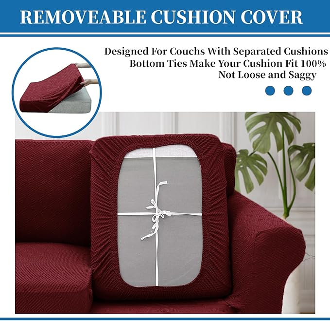 XINEAGE 2026 New 2 Pieces Chair Covers - Image 4