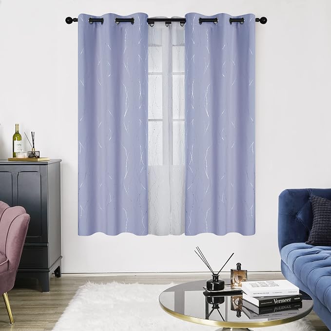 Deconovo Blackout Curtains, Thermal Insulated Soundproof Drapes - Image 2