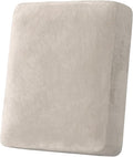 H.VERSAILTEX Velvet Stretch Couch Cushion Cover Plush Cushion Slipcover by HVERSAILTEX