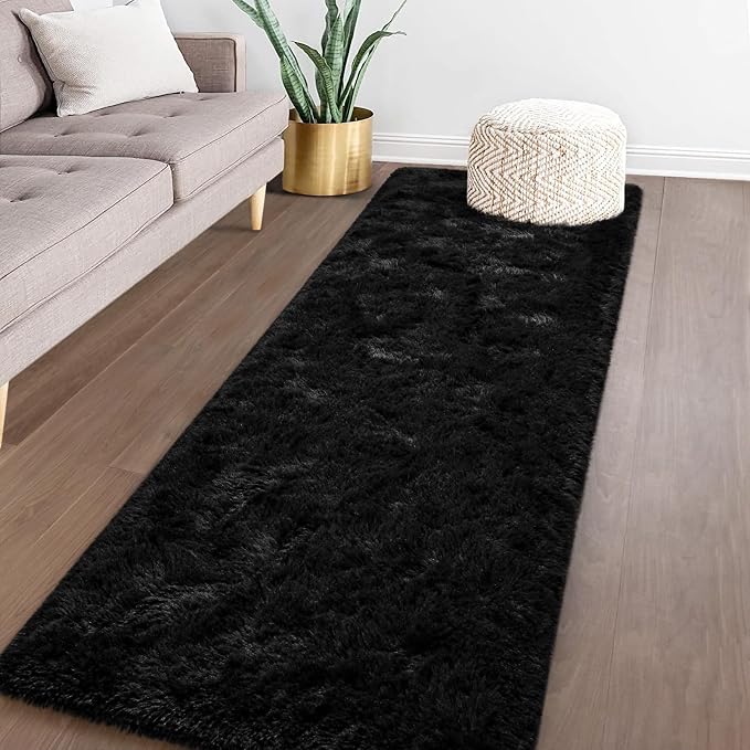 TWINNIS Super Soft Shaggy Runner Rugs Fluffy Carpets, 2x6 Feet, Indoor Modern - Image 4